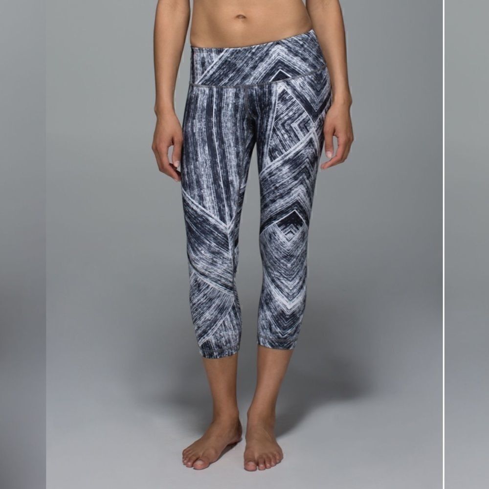 Lululemon Wunder Under Crop II *Full-On Luon